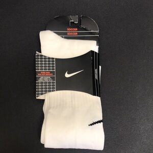 Nike White Soccer Socks